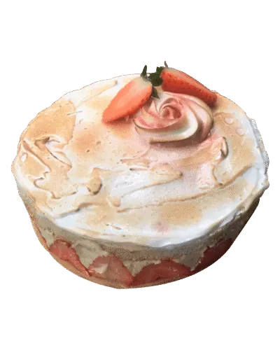 Tarta Fraisier, con fresas. Angela Moreno
