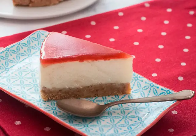 Tarta de queso artesanal