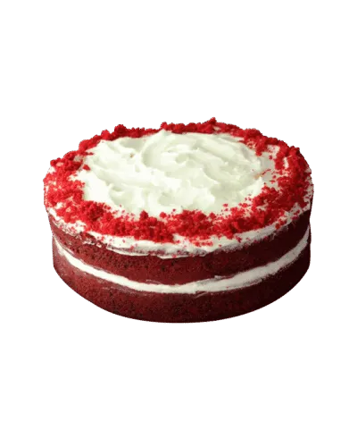 Pastel Red Velvet con cream cheese frosting, tarta elegante y húmeda, envío en Barcelona. Angela Moreno Repostería, pasteles personalizados en Barcelona.
