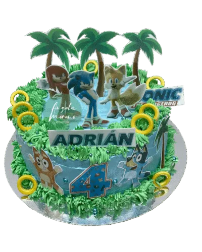 angela-moreno-reposteria-cafe-Barcelona_pastel-de-sonic-the-hedgehog-miles-y-knuckles-tarta-de-nintendo-japon