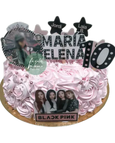 angela-moreno-reposteria-cafe-Barcelona_tarta-de-black-pink-concierto,-cumpleaños-10-años-kpop-grupo-musica