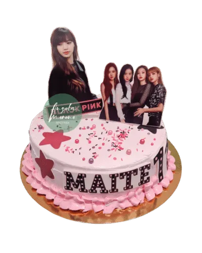 angela-moreno-reposteria-cafe-Barcelona_tarta-de-blackpink-jennie-lisa-rosé-jisso,-para-fan-de-kpop-corea-korea