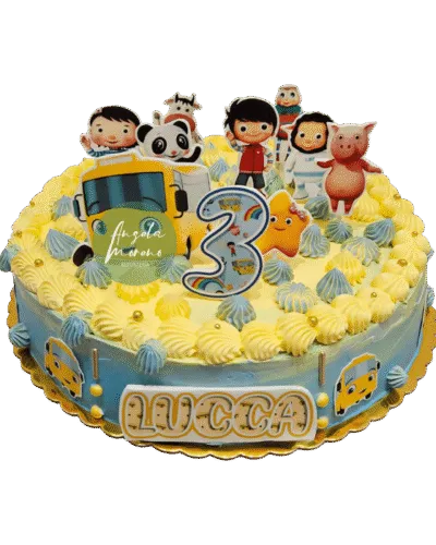 angela-moreno-reposteria-cafe-Barcelona_tarta-little-baby-bum,-bus-amarillo-torta-para-niño-pequeño-personalizada