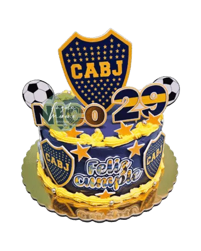 angela-moreno-reposteria-cafe-Barcelona_torta-de-boca-juniors,-equipo-de-futbol-de-argentina-buenos-aires,-maradon-la-boca-la-bombonera