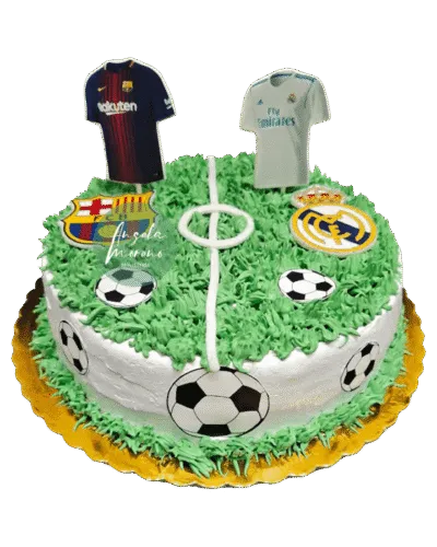 angela-moreno-reposteria-cafe-Barcelona_torta-de-futbol,-barça-vs-real-madrid,-football-deporte-escudos-y-camisetas