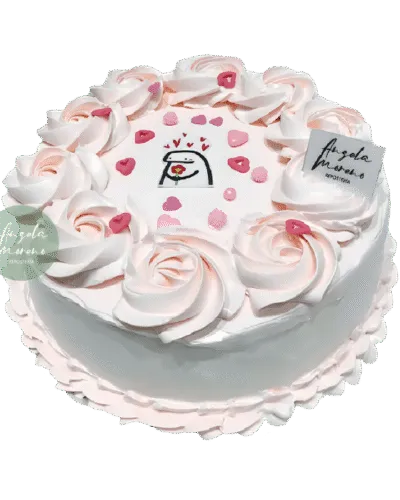 tarta flork con corazones angela moreno reposteria cafe