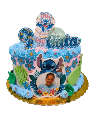 tarta lilo stitch angela moreno reposteria cafe barcelona